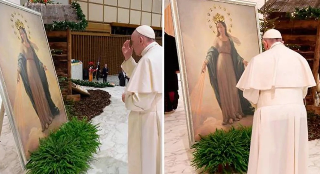 Papa Francisco Reza